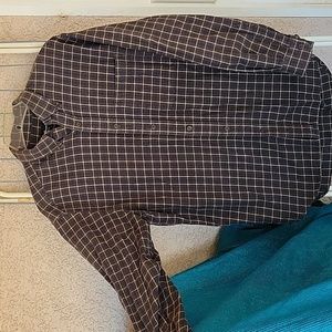 Eddie Bauer Men's Flannel Shirt sz S Small